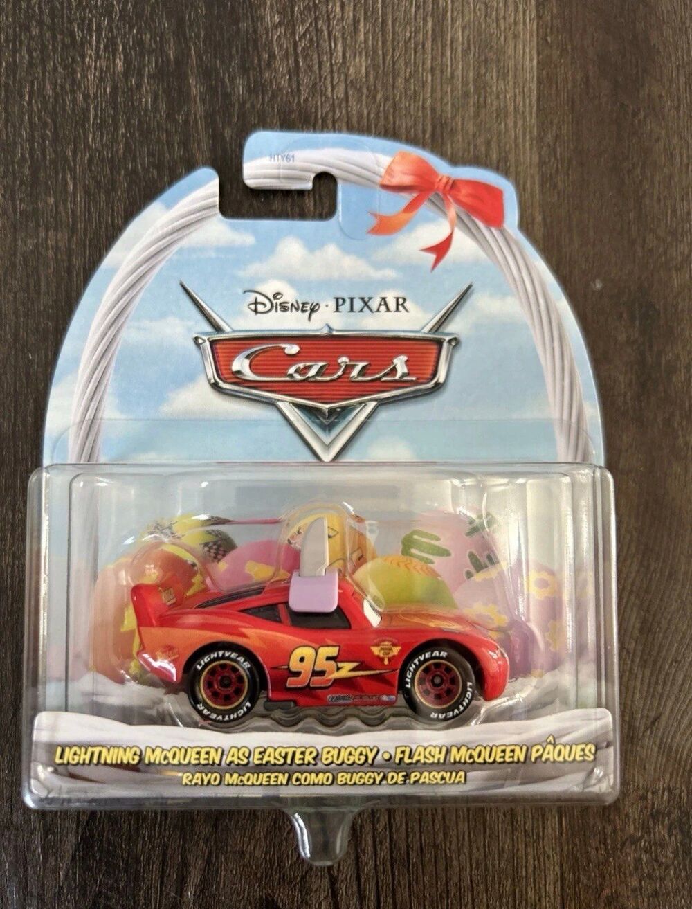 Disney Pixar Cars 2026 Metal 1:55 Scale  LIGHTNING McQUEEN AS EASTER BUGGY